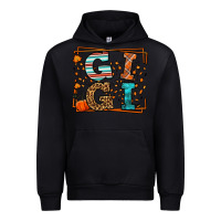 Black Fall Autumn Leopard Gigi Urban Hoodie - LillyAllenDesigns