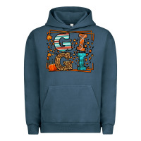 Pigment Midnight Navy Fall Autumn Leopard Gigi Urban Hoodie - LillyAllenDesigns