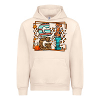 Sandshell Fall Autumn Leopard Gigi Urban Hoodie - LillyAllenDesigns