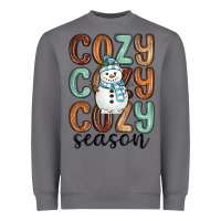 Storm cozy season snowman Heavyweight Sweatshirt - MaliasSmallBusiness