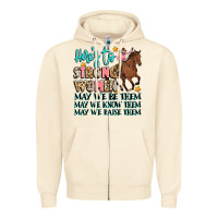 Sandshell heres to strong women Zipper Hoodie - Artiststas