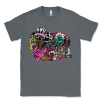 Charcoal Heather cowgirl2 Classic Tee - SublimationCraftShop