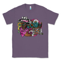 Lavender cowgirl2 Classic Tee - SublimationCraftShop