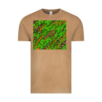 Vintage Camel Distressed Shamrock And Leopard Vintage Tee - RanaPortraitStore