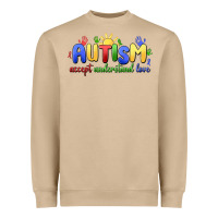Mushroom autism accept understand love Heavyweight Sweatshirt - MaliasSmallBusiness