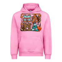 Fuchsia Pink Fall American Football Autumn Mama Urban Hoodie - LillyAllenDesigns