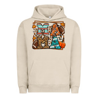 Pigment French Oak Fall American Football Autumn Mama Urban Hoodie - LillyAllenDesigns