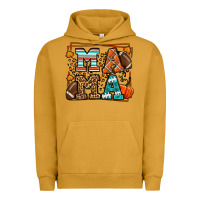 Pigment Peanut Butter Fall American Football Autumn Mama Urban Hoodie - LillyAllenDesigns