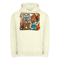 Pigment Pistachio Fall American Football Autumn Mama Urban Hoodie - LillyAllenDesigns