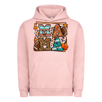 Pigment Salmon Fall American Football Autumn Mama Urban Hoodie - LillyAllenDesigns