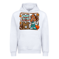 White Fall American Football Autumn Mama Urban Hoodie - LillyAllenDesigns