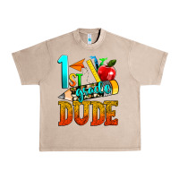 French Oak 1st grade dude Urban Heavy Tee - texasbilliewilder