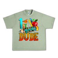 Oil Green 1st grade dude Urban Heavy Tee - texasbilliewilder
