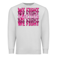 Dove Grey together we fight cancer Premium Sweatshirt - NancyCooperArtShop