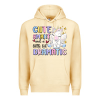 Pina Colada cute smart and a little bit dramatic Premium Hoodie - MaliasSmallBusiness