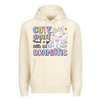 Sandshell cute smart and a little bit dramatic Premium Hoodie - MaliasSmallBusiness