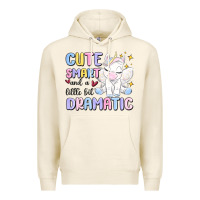 Tofu cute smart and a little bit dramatic Premium Hoodie - MaliasSmallBusiness