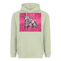 Matcha unicorn Heavyweight Hoodie - LillyAllenDesigns