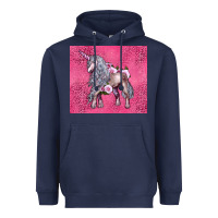 Navy unicorn Heavyweight Hoodie - LillyAllenDesigns