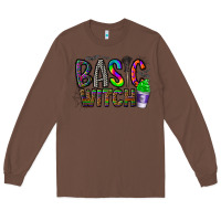 Chestnut basic witch Long Sleeve Tee - CowhideDigitalArt