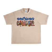 French Oak american cowgirl Urban Heavy Tee - Zillion Design Studio