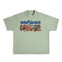 Oil Green american cowgirl Urban Heavy Tee - Zillion Design Studio