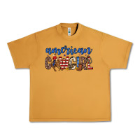 Peanut Butter american cowgirl Urban Heavy Tee - Zillion Design Studio