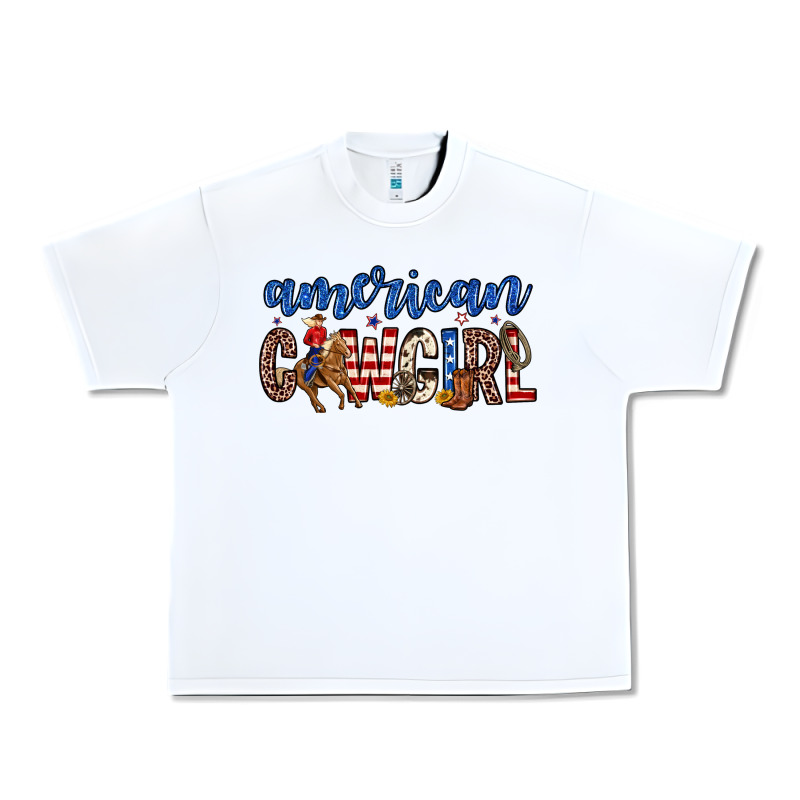 American Cowgirl Urban Heavy Tee by Zillion Design Studio | Teevron