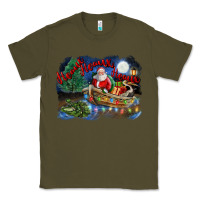 Army Green heaux heaux heaux christmas louisiana swamp Classic Tee - FaDigitalArtStudio