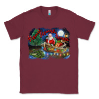 Burgundy heaux heaux heaux christmas louisiana swamp Classic Tee - FaDigitalArtStudio