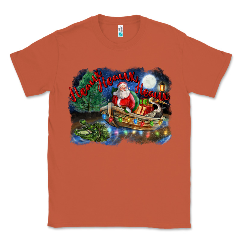 Heaux Heaux Heaux Christmas Louisiana Swamp Classic Tee by FaDigitalArtStudio | Teevron