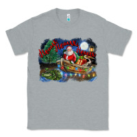 Heather Grey heaux heaux heaux christmas louisiana swamp Classic Tee - FaDigitalArtStudio