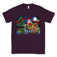 Plum heaux heaux heaux christmas louisiana swamp Classic Tee - FaDigitalArtStudio