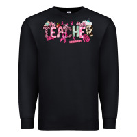 Black cancer awareness teacher Premium Sweatshirt - NancyCooperArtShop