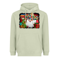 Matcha Santa Claus Spanish Christmas Heavyweight Hoodie - Jasminsmagicworld