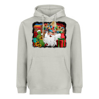 Moon Dust Santa Claus Spanish Christmas Heavyweight Hoodie - Jasminsmagicworld