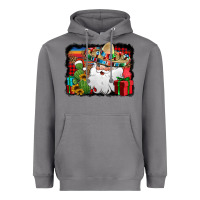 Storm Santa Claus Spanish Christmas Heavyweight Hoodie - Jasminsmagicworld