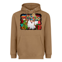 Toasted Coconut Santa Claus Spanish Christmas Heavyweight Hoodie - Jasminsmagicworld