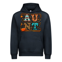 Navy Fall Autumn Leopard Aunt Urban Hoodie - LillyAllenDesigns