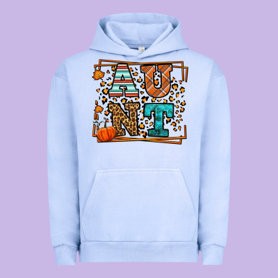 Fall Autumn Leopard Aunt Urban Hoodie Designed By Lillyallendesigns