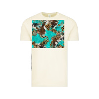 Vintage Arctic cheetah cowhide tumbler Vintage Tee - BarkalooDesign