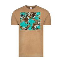 Vintage Camel cheetah cowhide tumbler Vintage Tee - BarkalooDesign