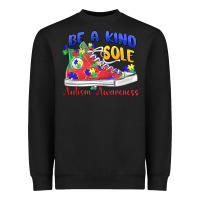 Black be a kind sole autism awareness Heavyweight Sweatshirt - MaliasSmallBusiness