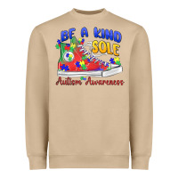 Mushroom be a kind sole autism awareness Heavyweight Sweatshirt - MaliasSmallBusiness