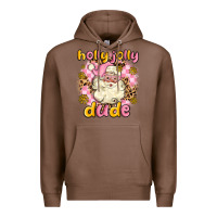 Chestnut holly jolly dude Premium Hoodie - MaliasSmallBusiness