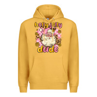 Mustard holly jolly dude Premium Hoodie - MaliasSmallBusiness