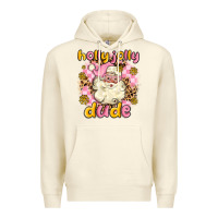 Sandshell holly jolly dude Premium Hoodie - MaliasSmallBusiness