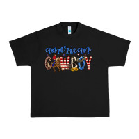 Black American cowboy Urban Heavy Tee - Zillion Design Studio