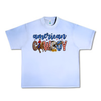 Grape Ice American cowboy Urban Heavy Tee - Zillion Design Studio