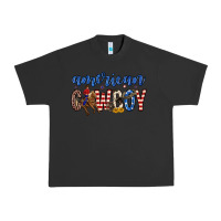 Pigment Black American cowboy Urban Heavy Tee - Zillion Design Studio